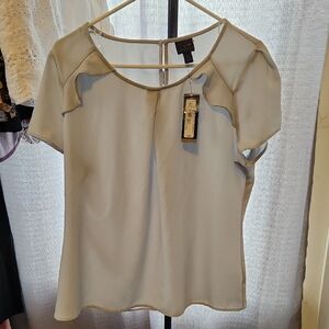 Worthington Light Gray Women's Blouse